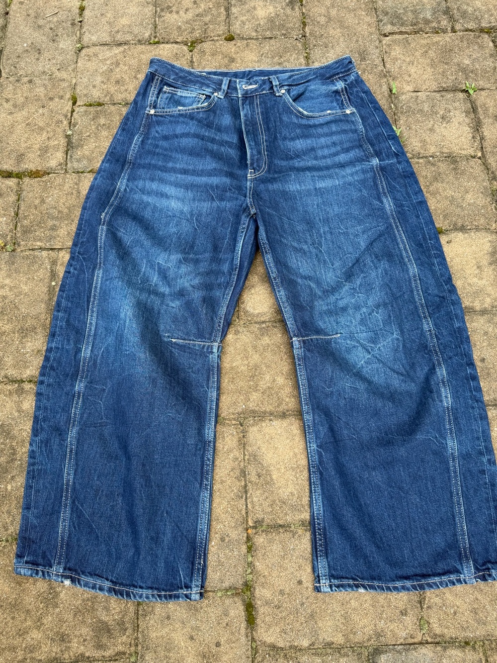 NWOT Zara Barrel Jeans sz 10 - Picture 6 of 7